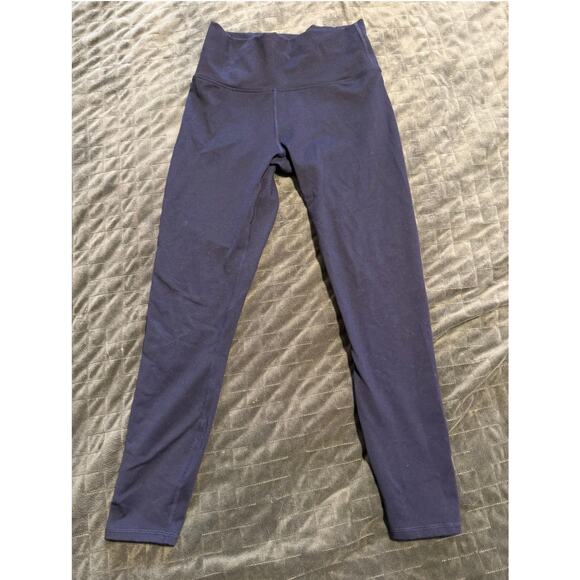 Fabletics Boost Powerhold High Wasited 7/8 Legging, Navy Blue Size XXS 24 W - Picture 2 of 6